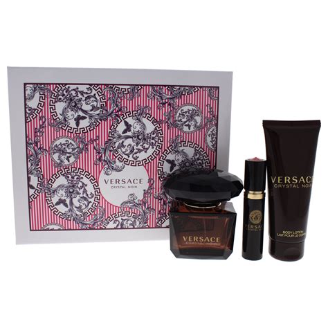 versace gift set crystal noir|Versace Crystal Noir 90 ml.